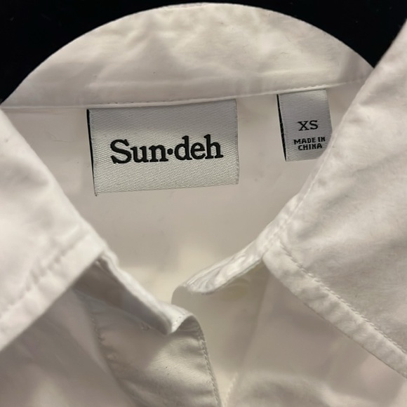 Sun-deh cropped white shirt - Picture 4 of 5